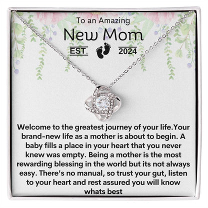 New Mom | Love Knot Necklace