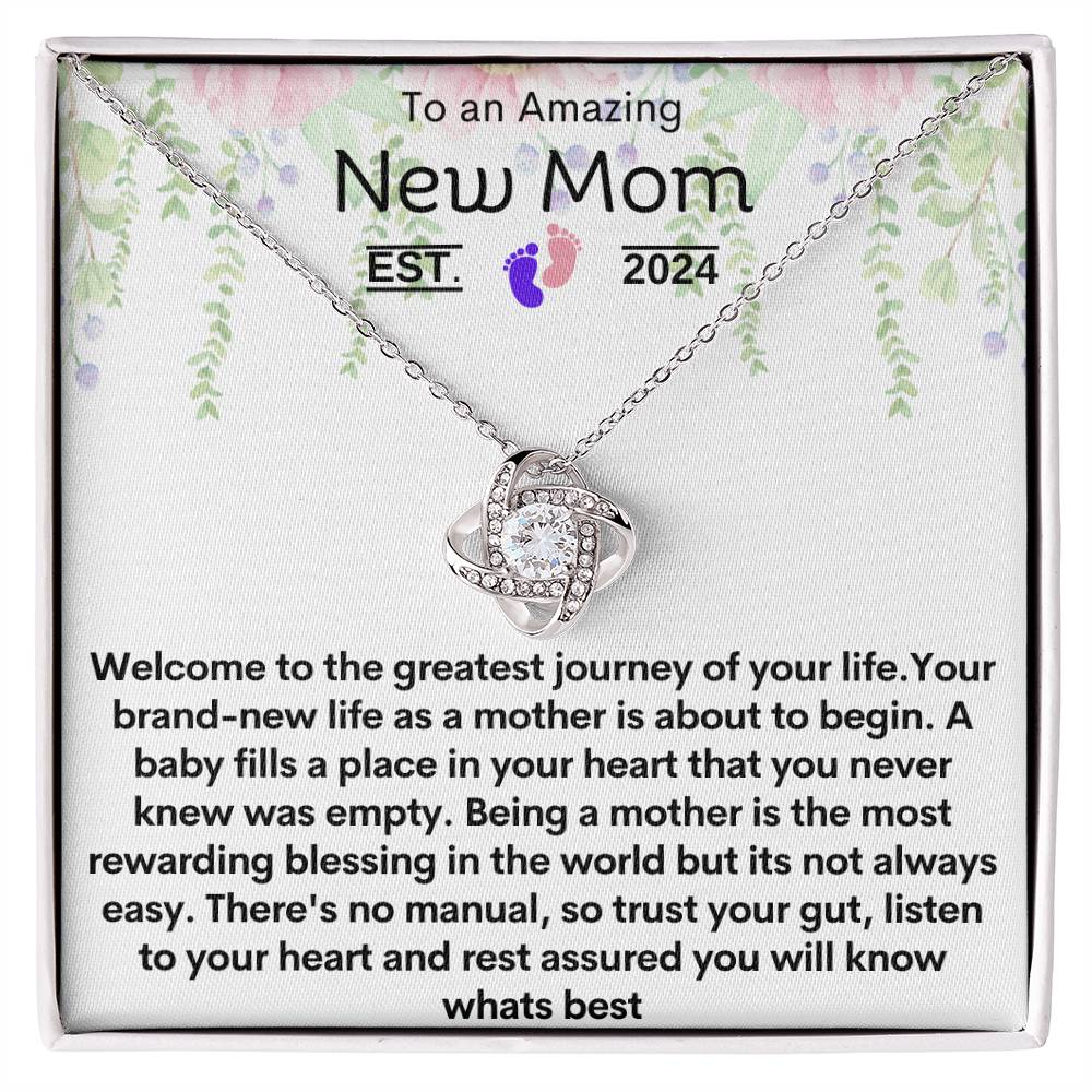 New Mom | Love Knot Necklace