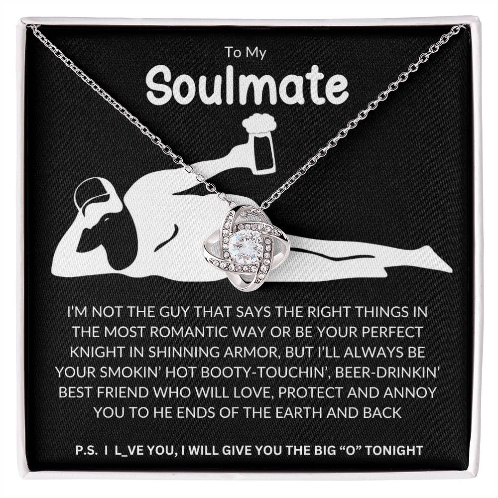 To Soulmate Humor | Love Knot Necklace