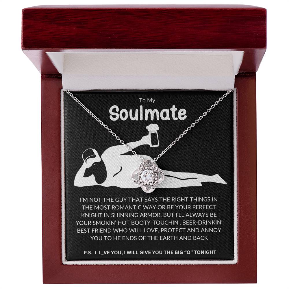 To Soulmate Humor | Love Knot Necklace