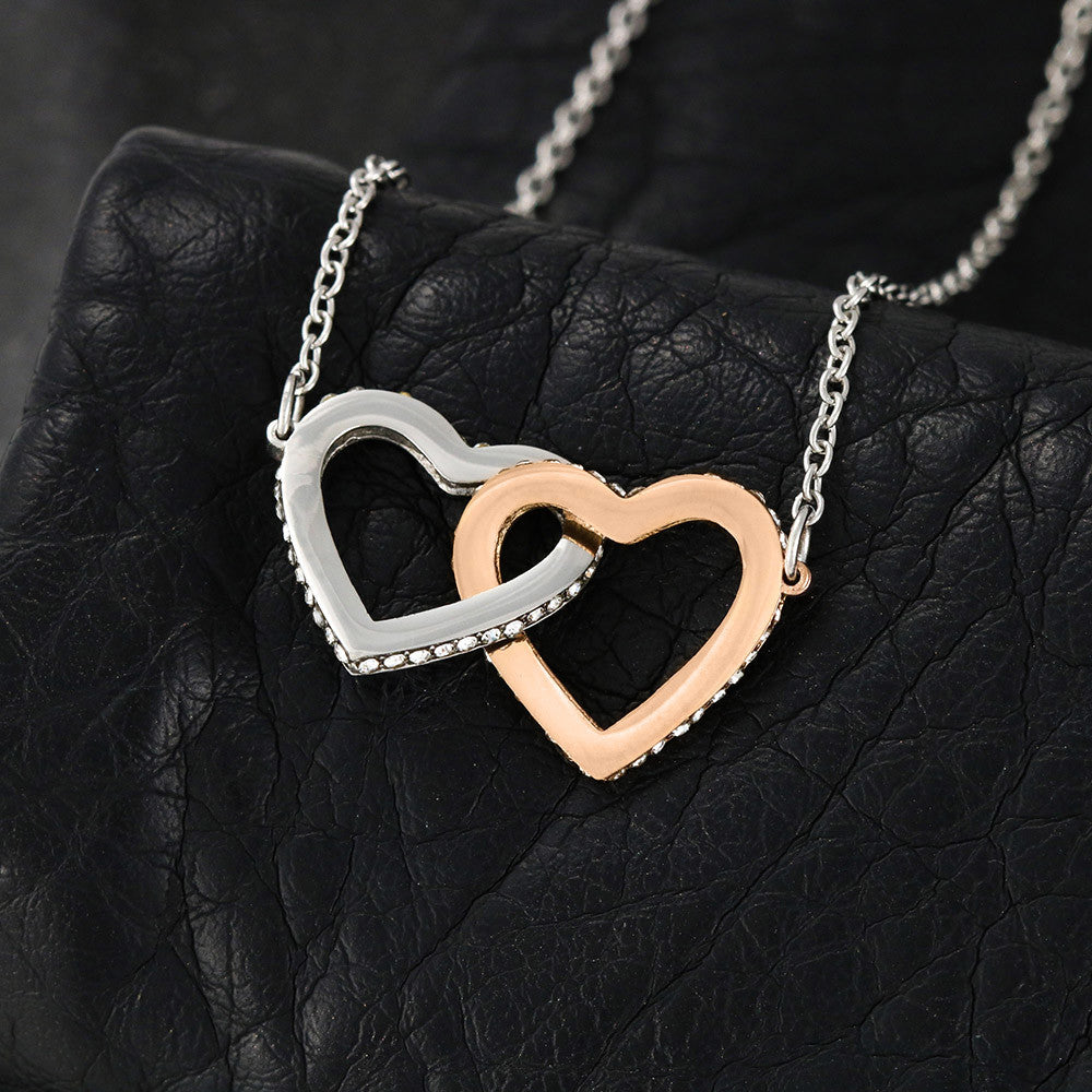 To My Mom | Interlocking Hearts Necklace