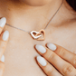 To My Mom | Interlocking Hearts Necklace