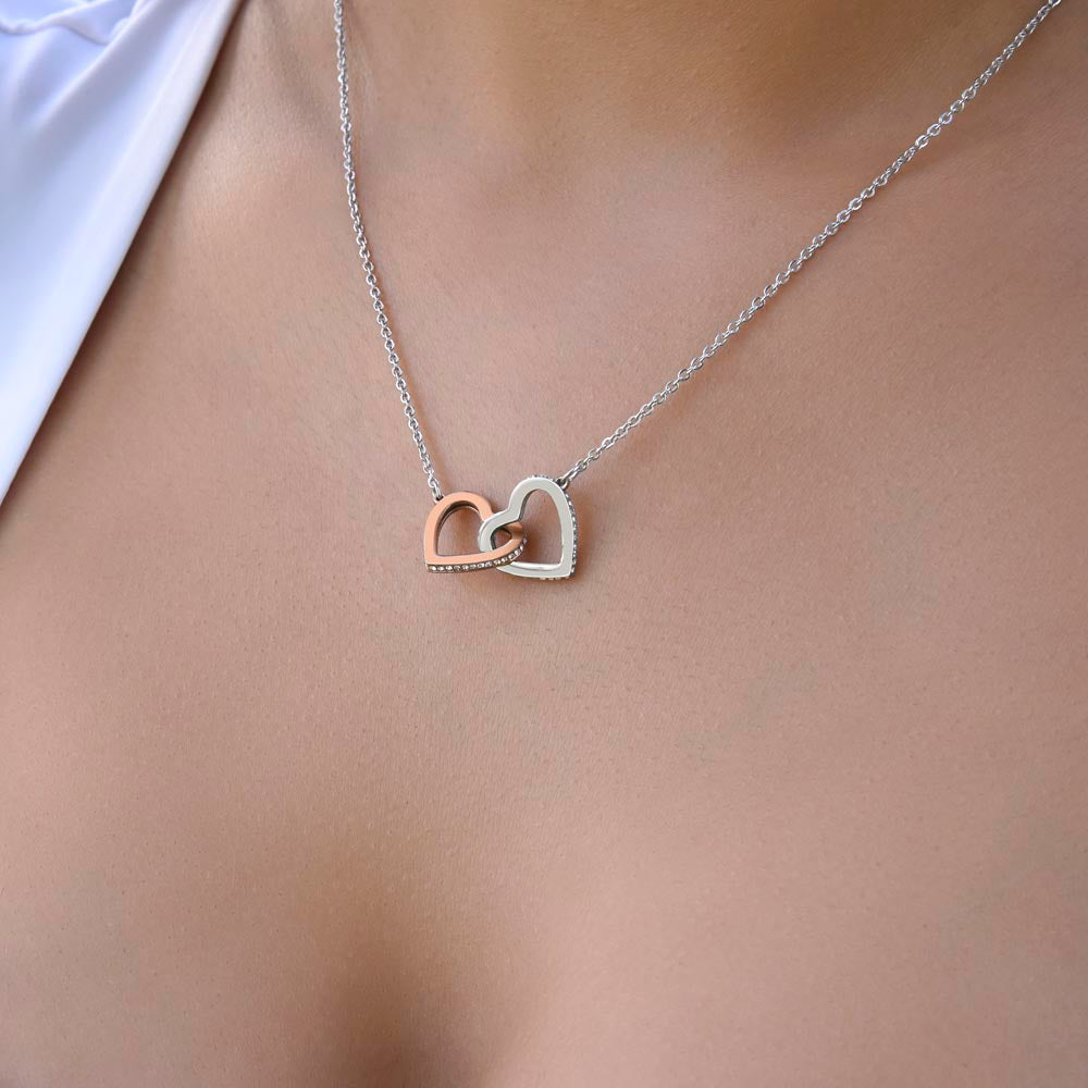 To My Mom | Interlocking Hearts Necklace