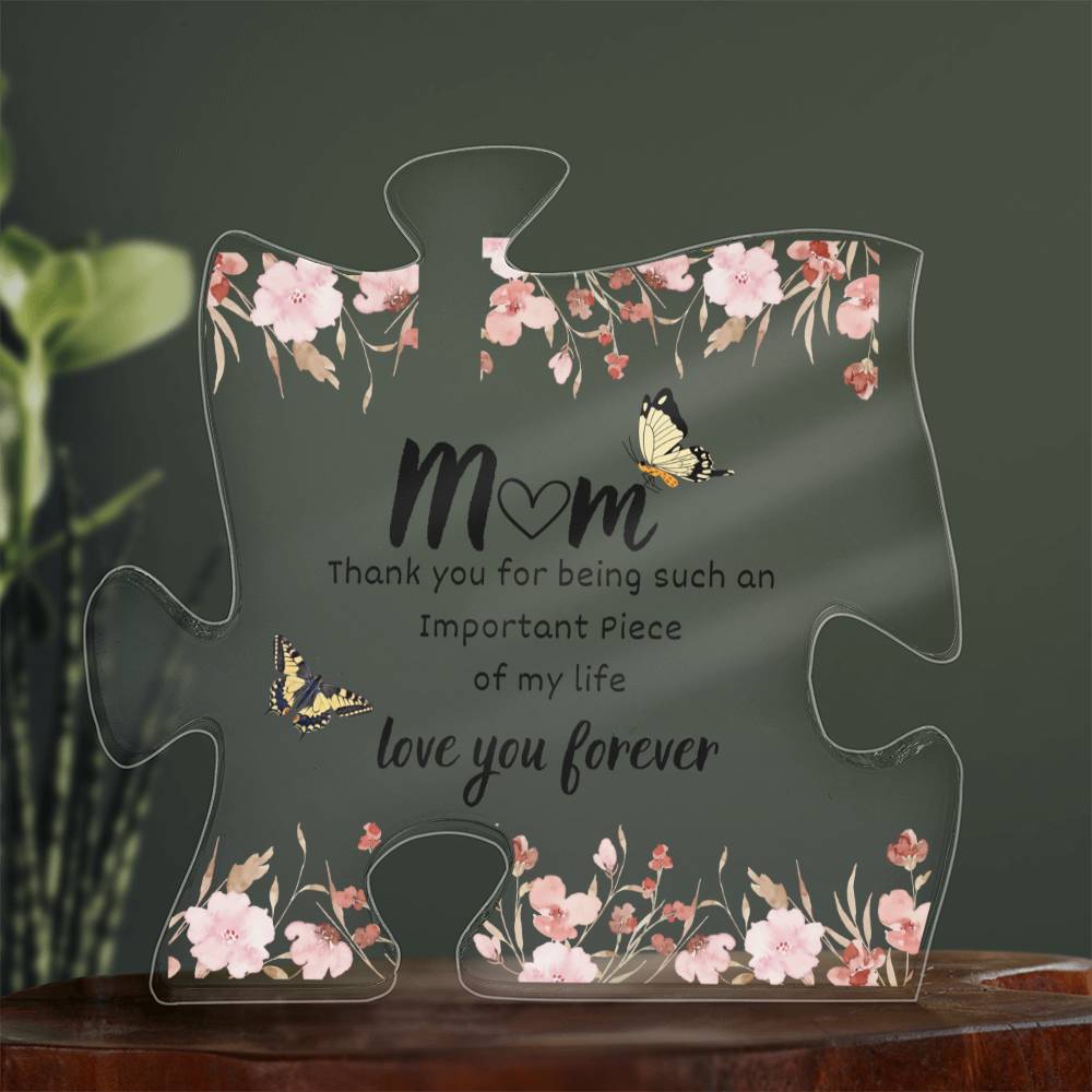 Mom Acrylic Plaque