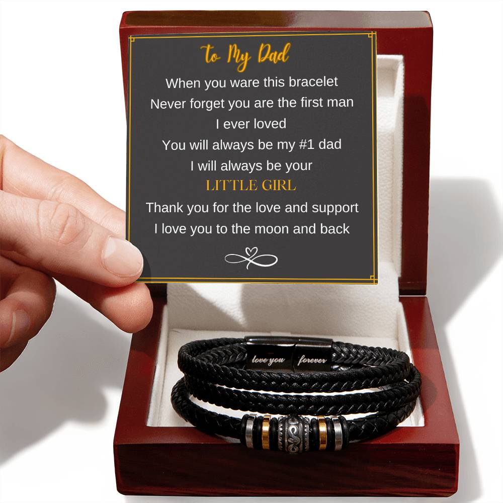 Dad Forever Bracelet | From Daughter