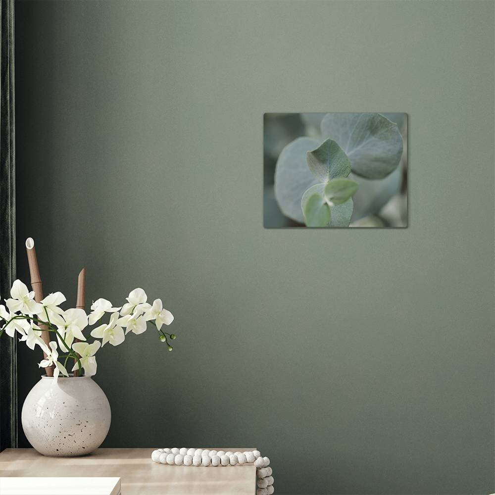 High Gloss Metal Art Print | Green Plant