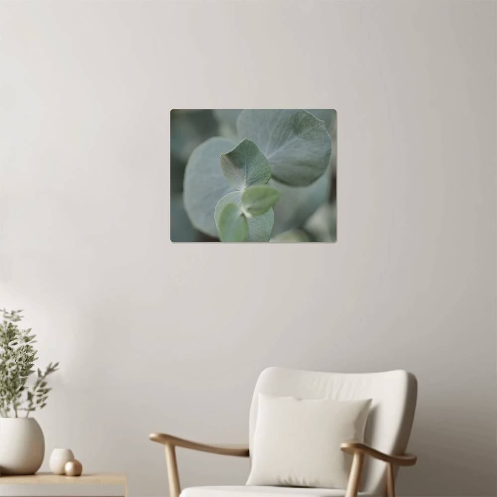 High Gloss Metal Art Print | Green Plant