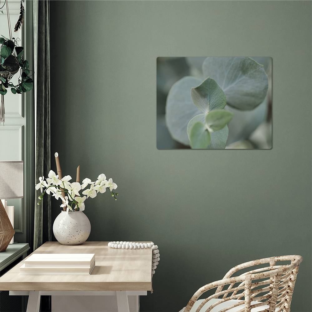 High Gloss Metal Art Print | Green Plant