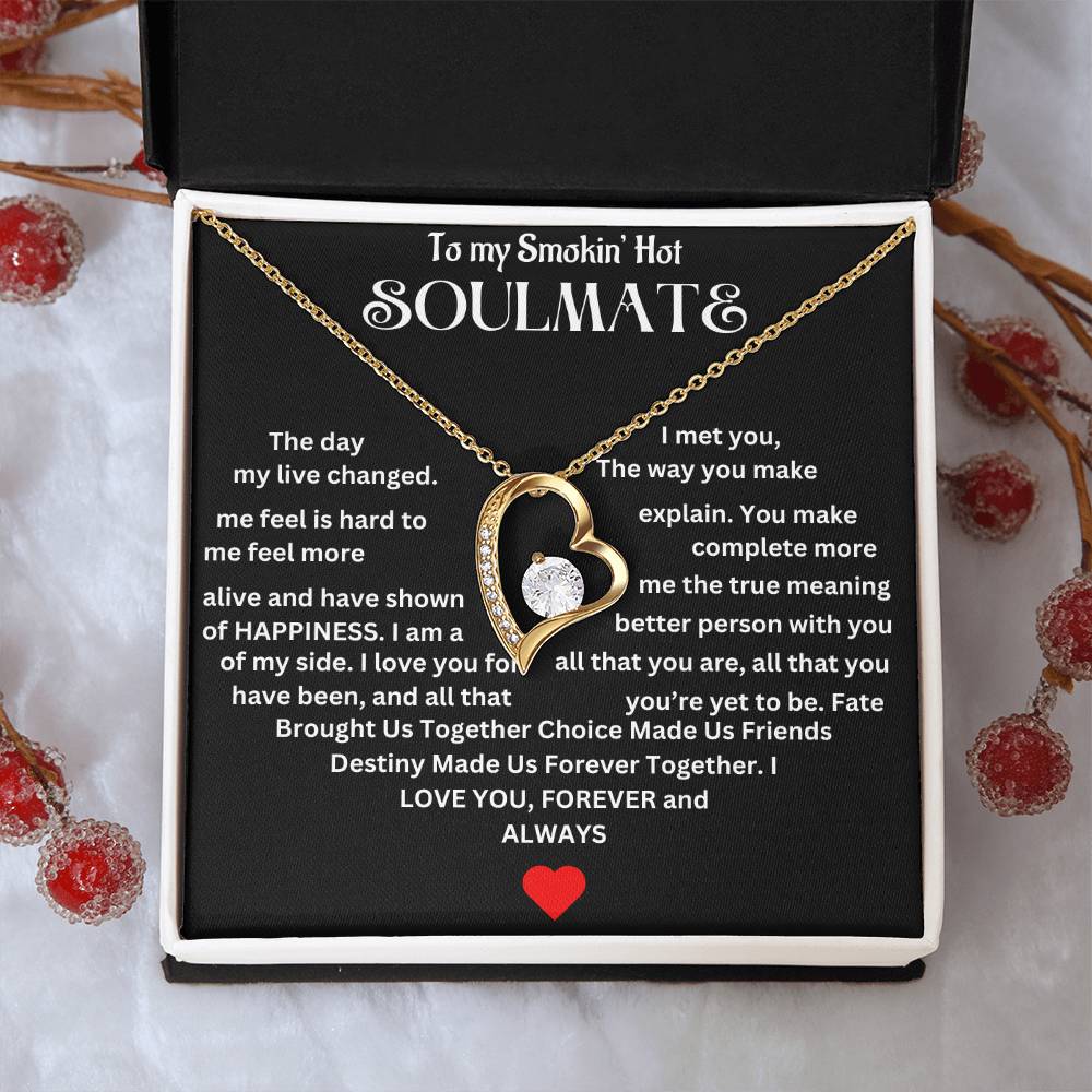 To Smokin' Hot Soulmate | Forever Necklace