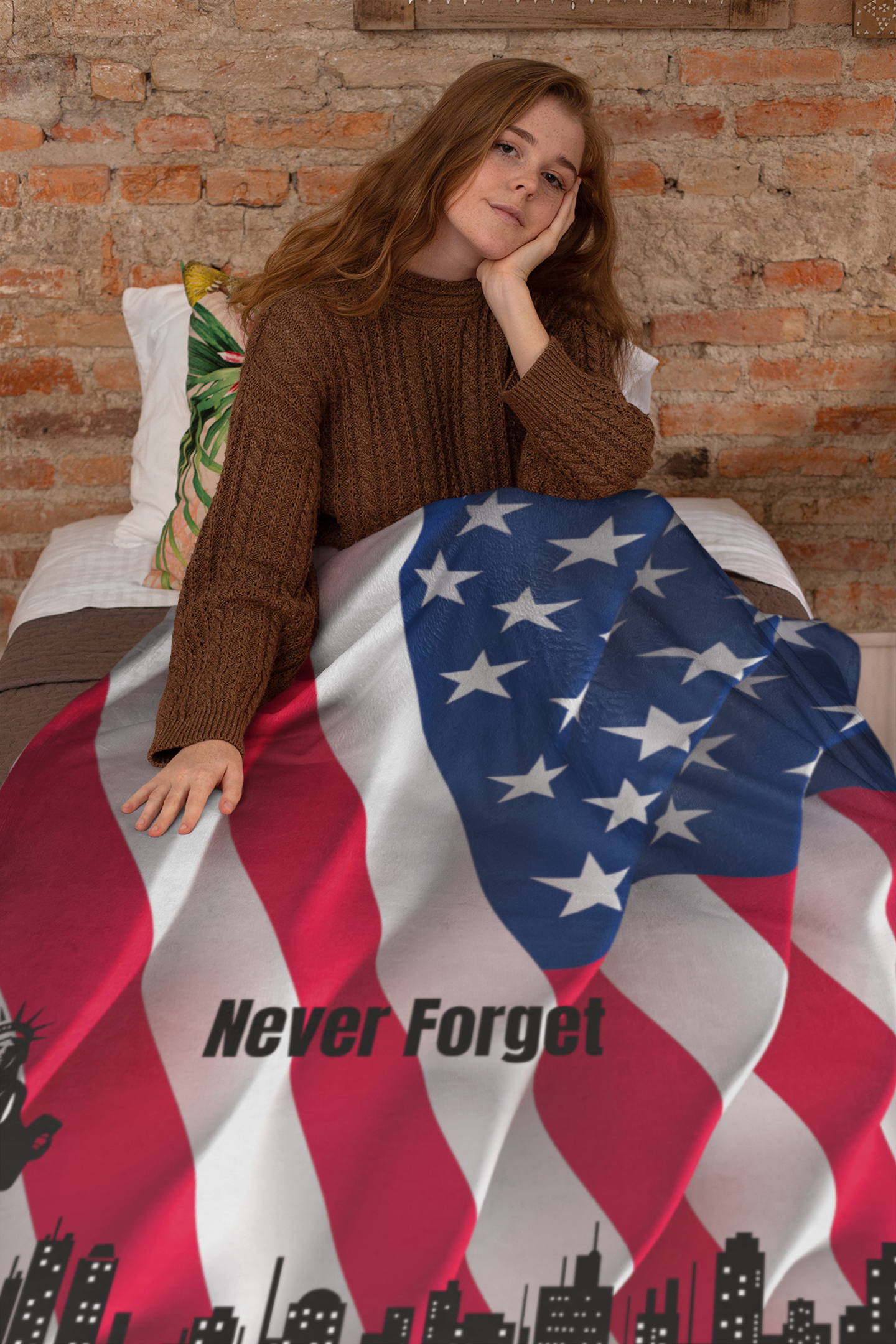 Never Forget Blanket store VPM Cozy Plush Fleece Blanket - 50x60