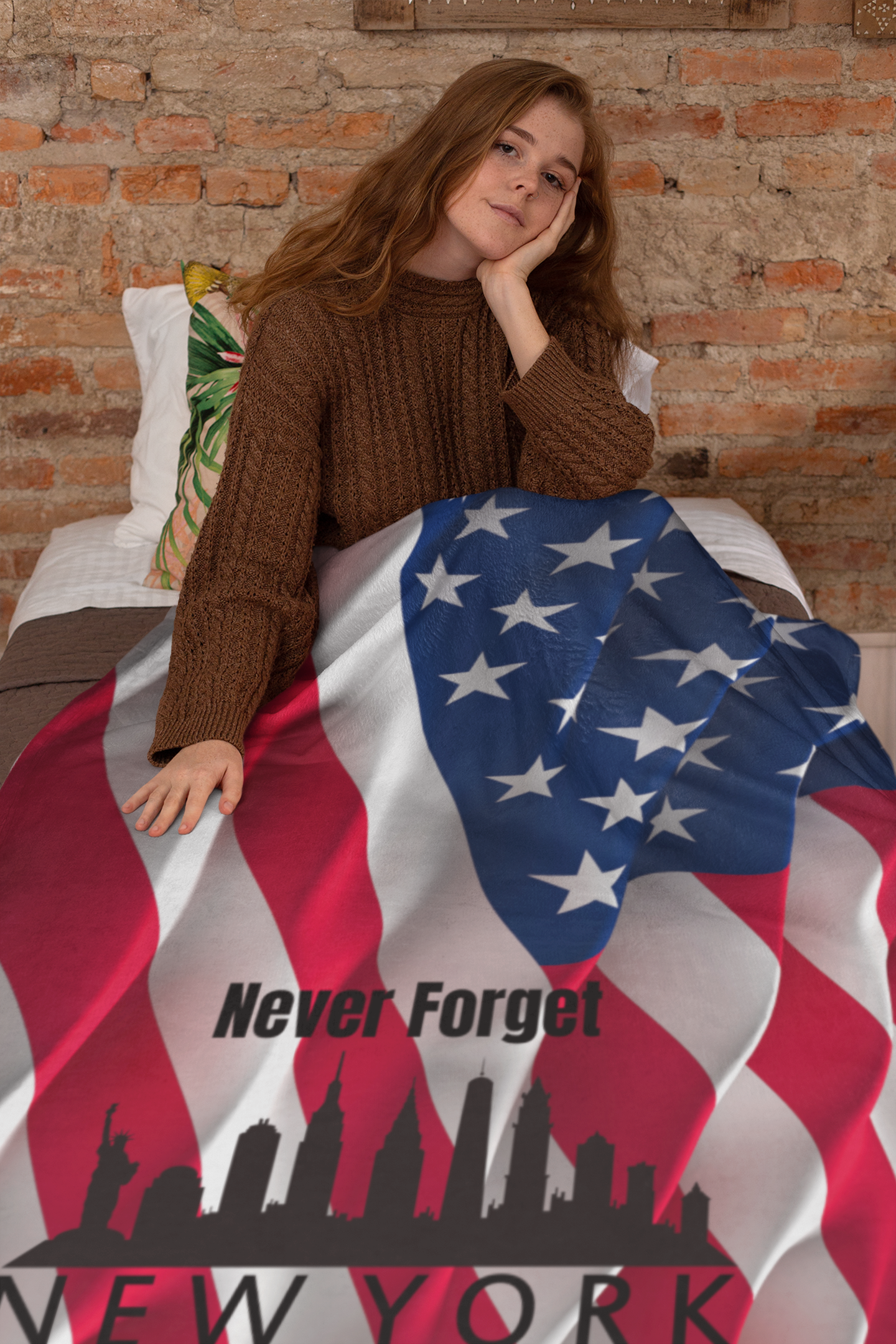 Never Forget Blanket2 VPM Cozy Plush Fleece Blanket - 50x60