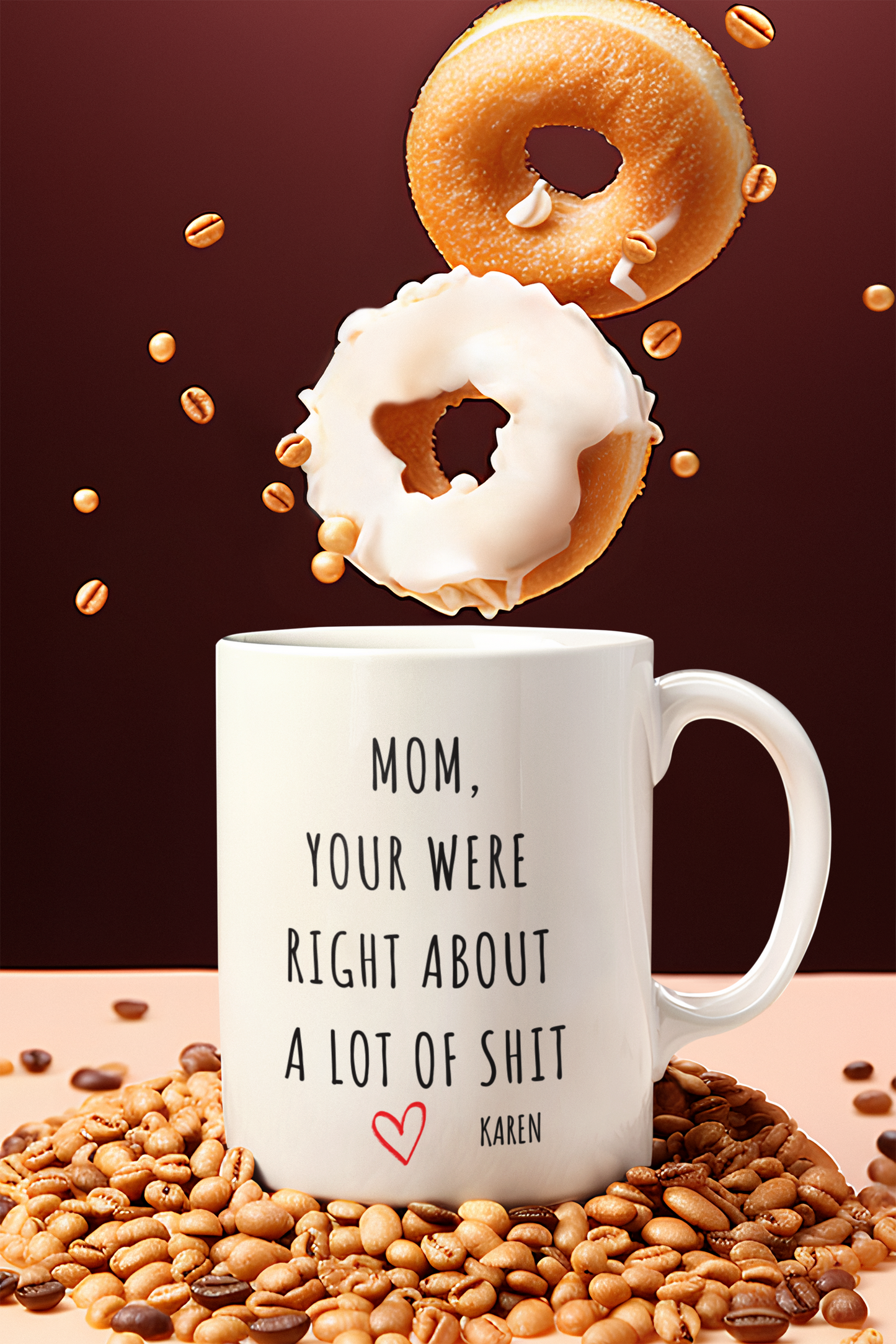 Personalized Mom Mug | You Were Right | 15oz White Mug