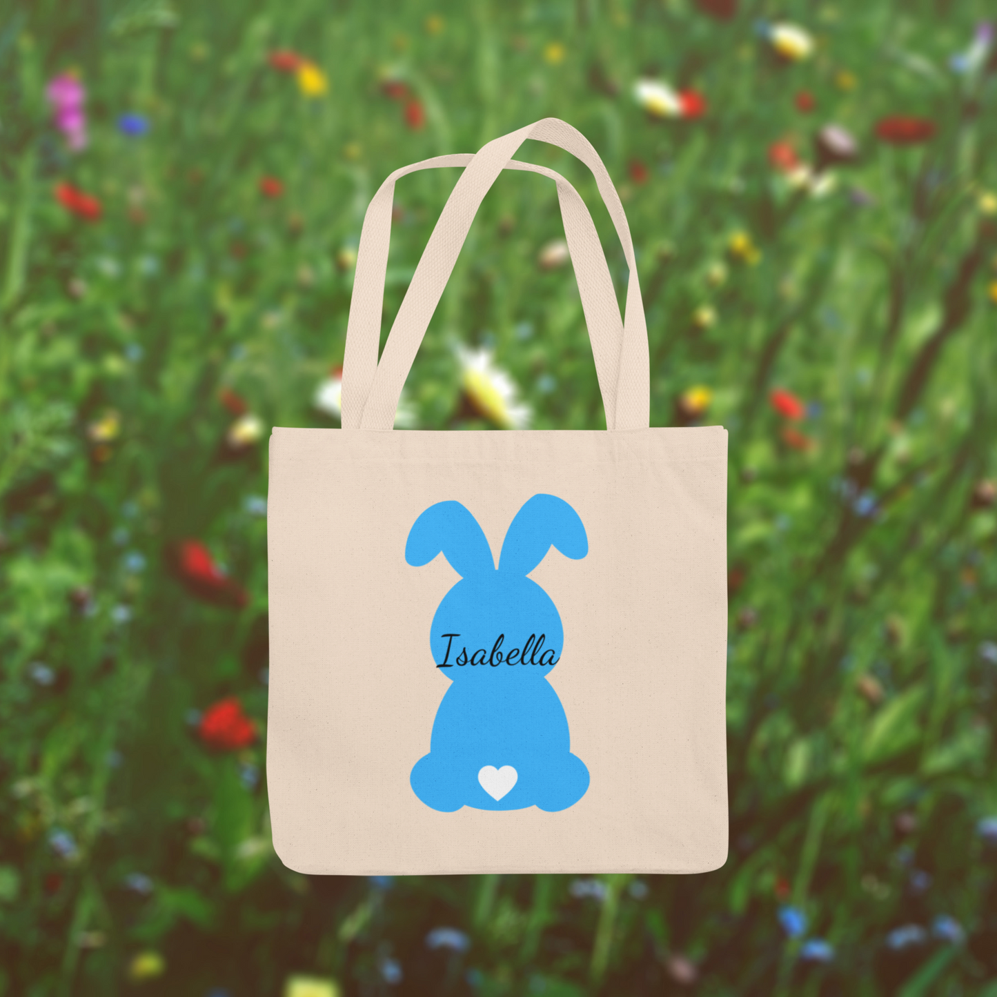 Personalized Easter Basket Tote