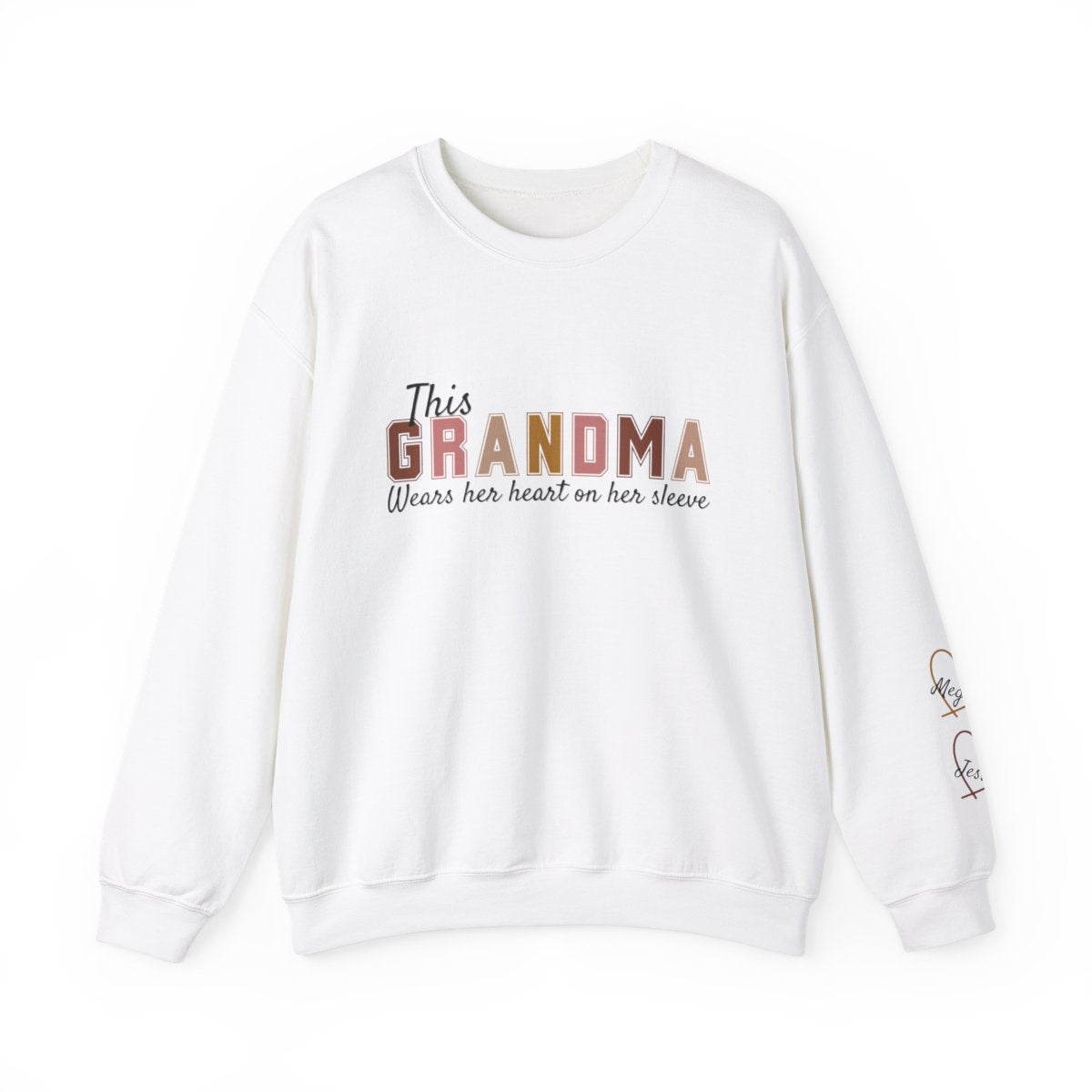 Heart on Sleeve |  GrandMa Sweat Shirt