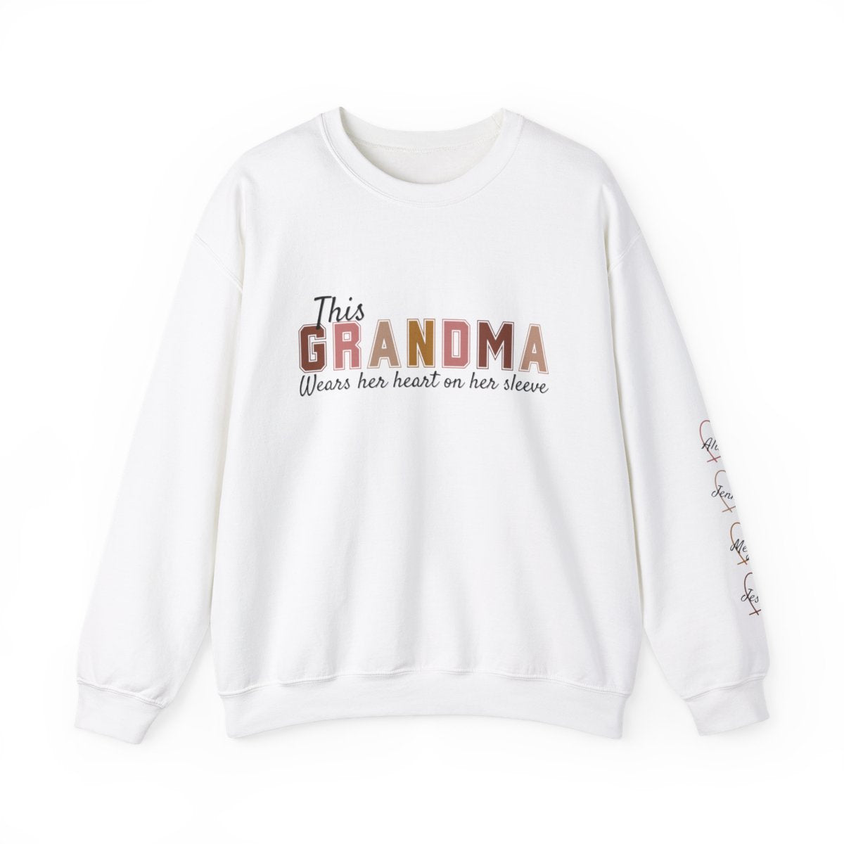 Heart on Sleeve |  GrandMa Sweat Shirt