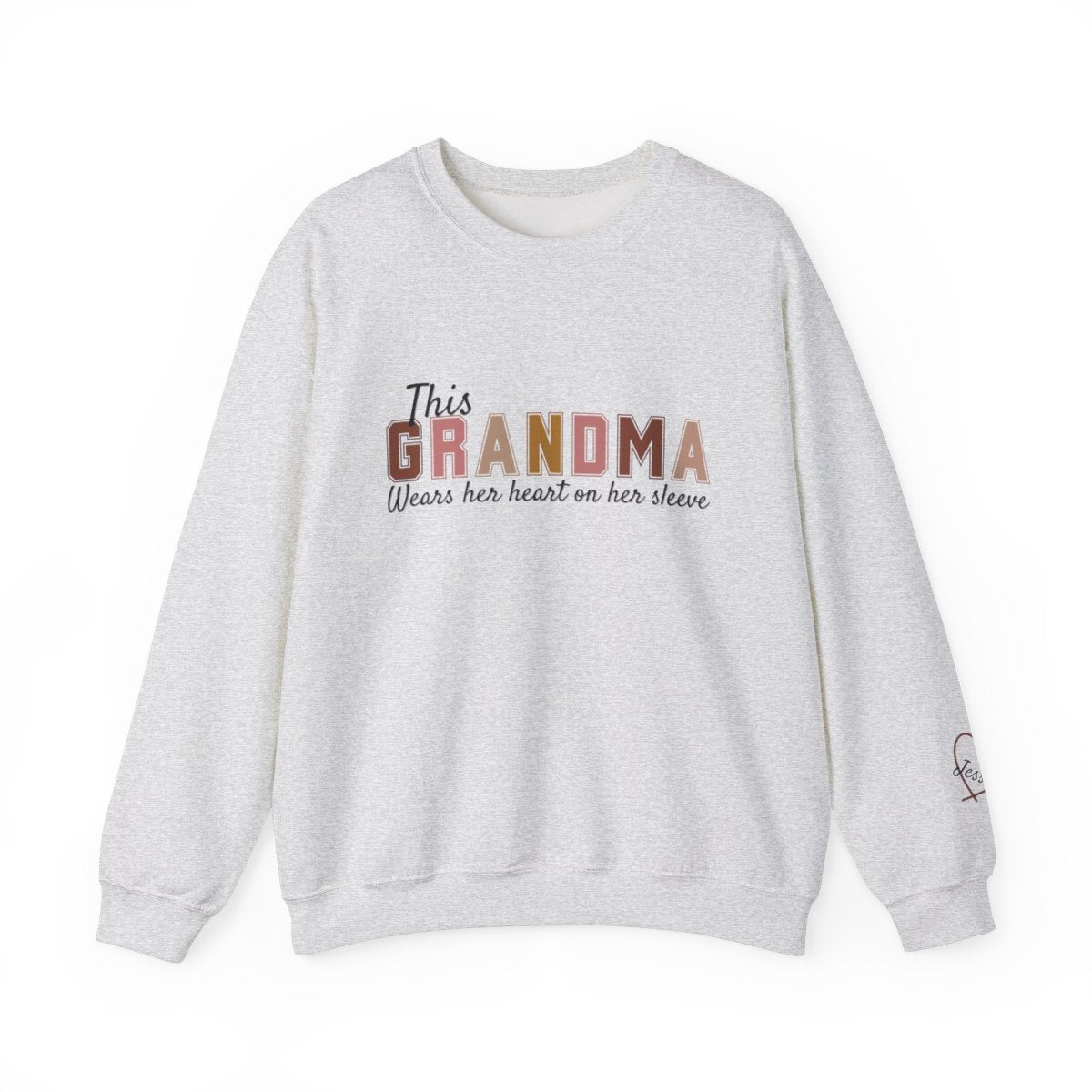 Heart on Sleeve | GrandMa Sweatshirt