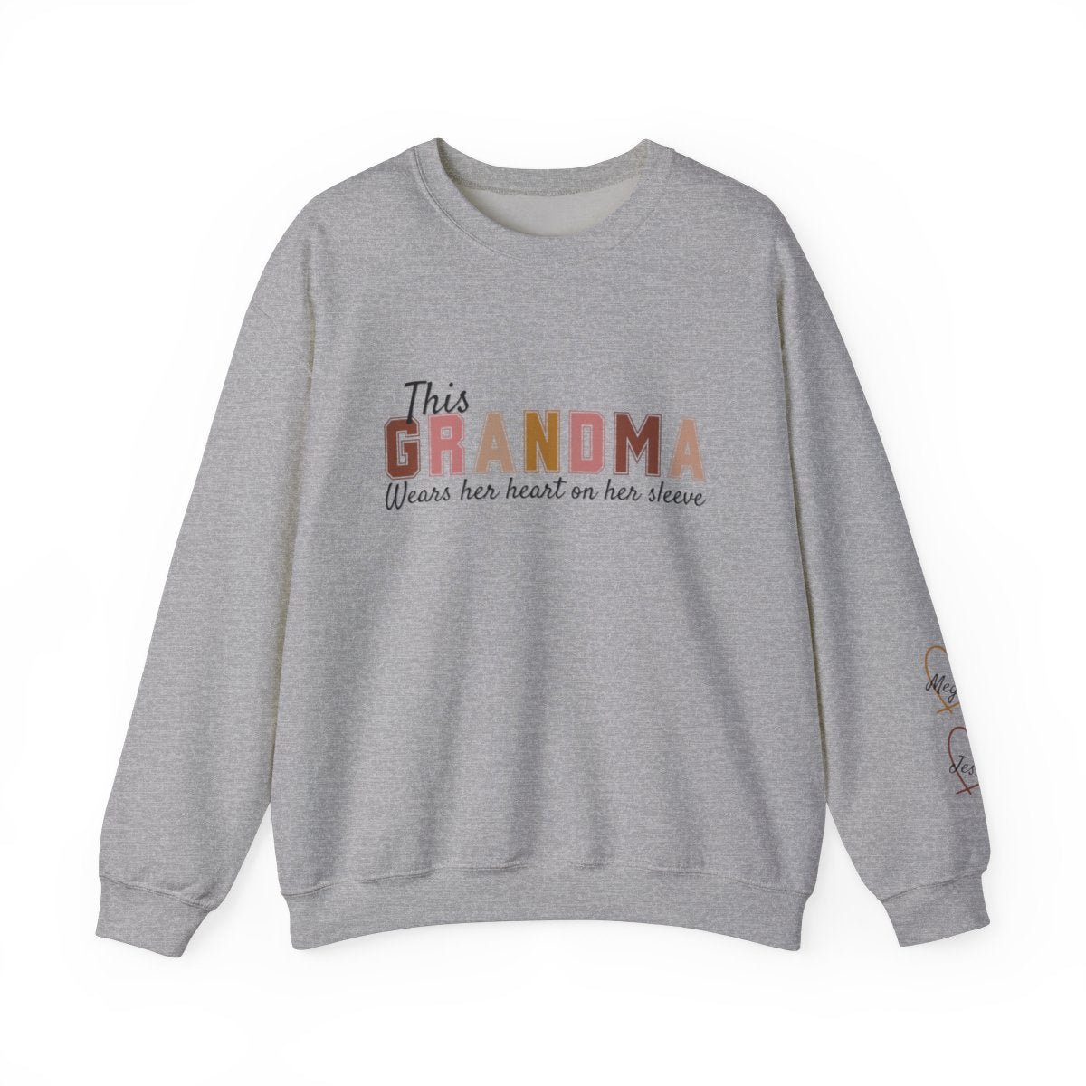 Heart on Sleeve |  GrandMa Sweat Shirt