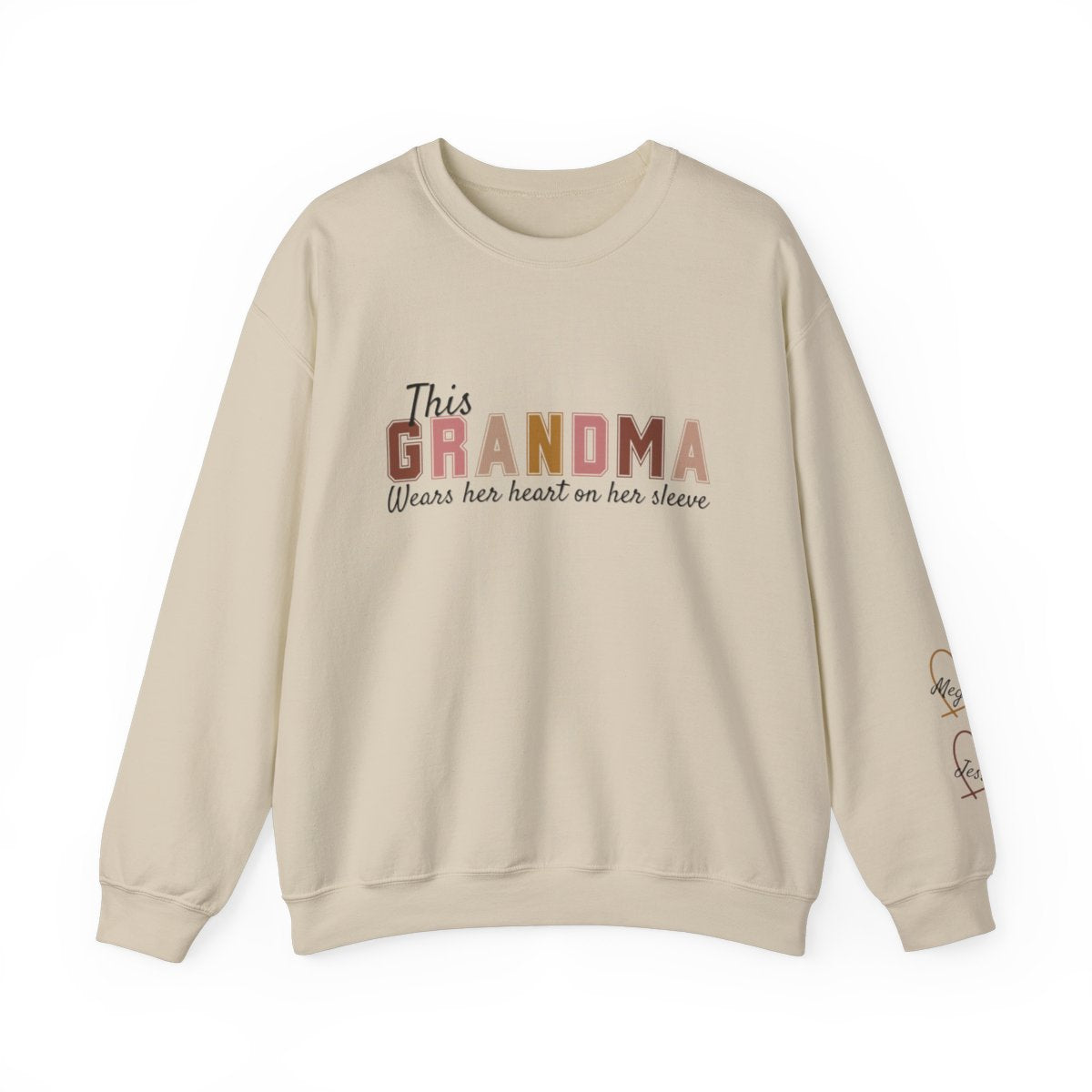 Heart on Sleeve | GrandMa Sweatshirt