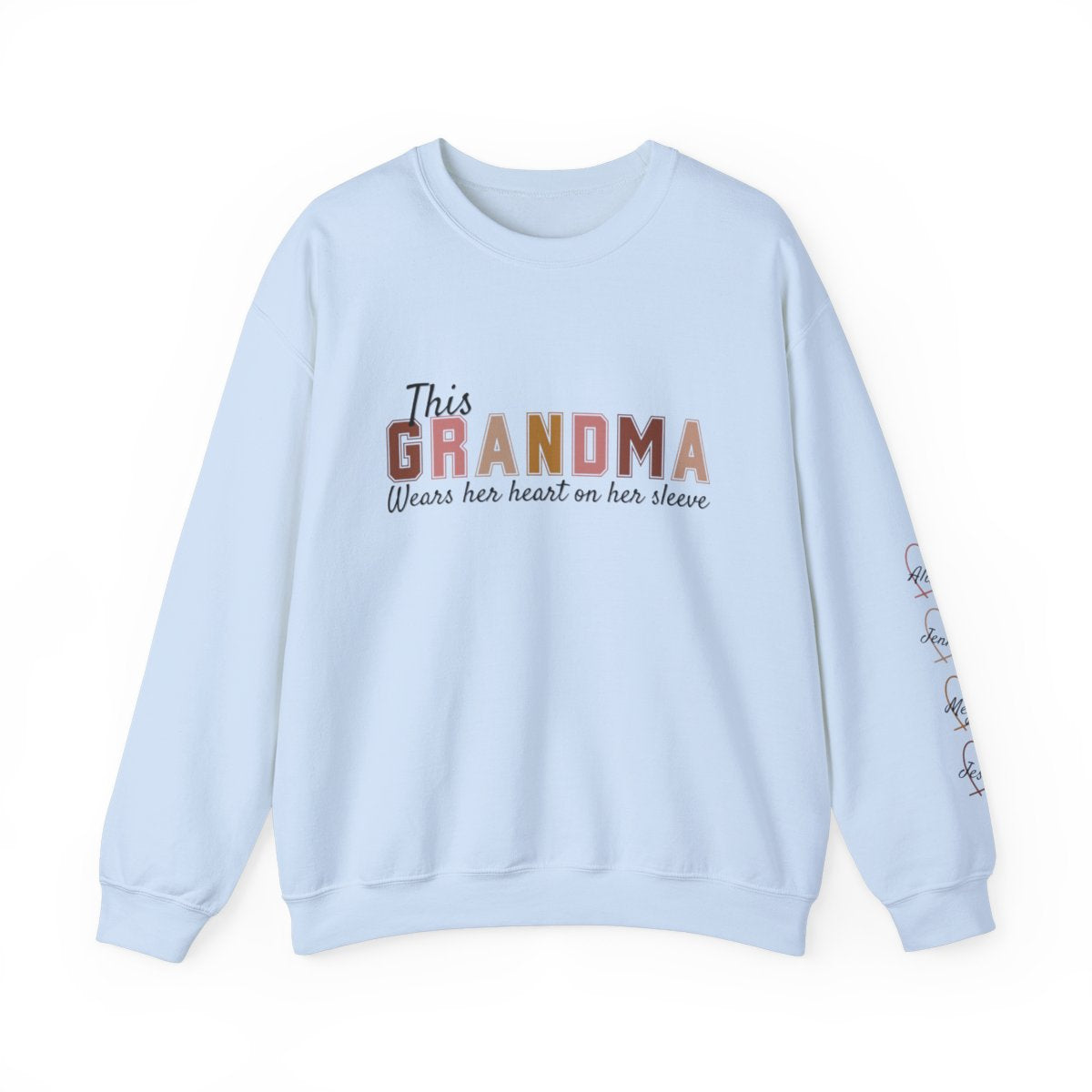 Heart on Sleeve |  GrandMa Sweat Shirt