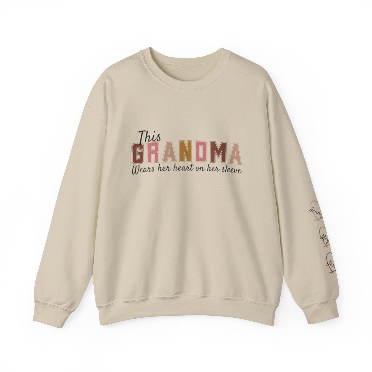 Heart on Sleeve | GrandMa Sweatshirt