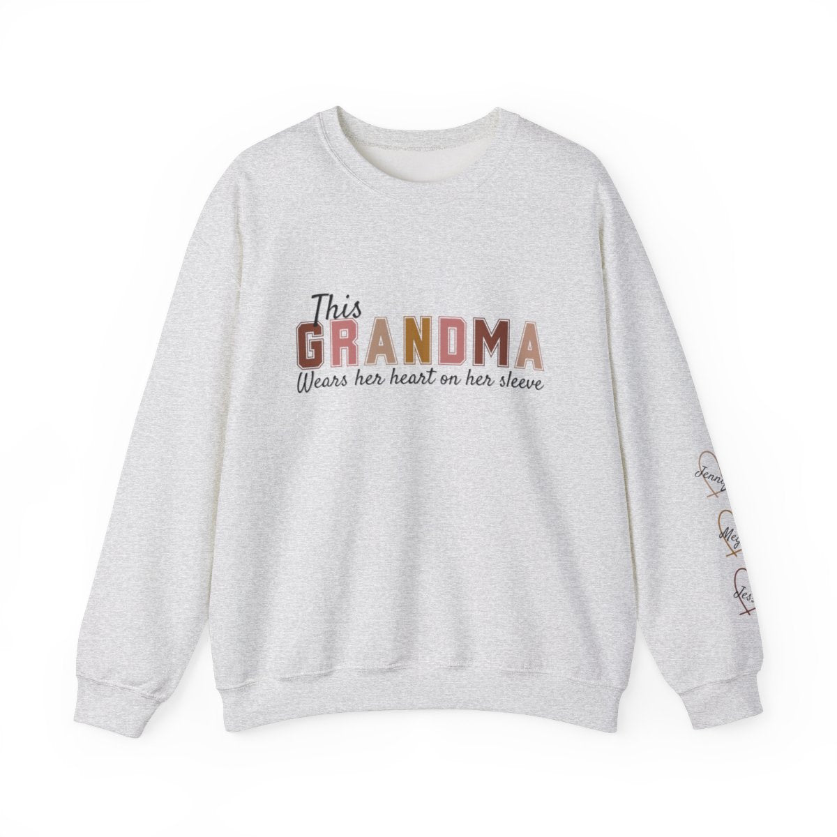 Heart on Sleeve | GrandMa Sweatshirt