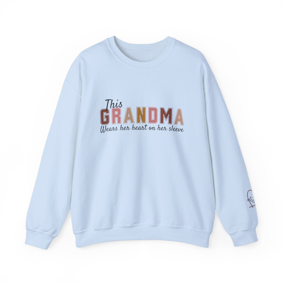 Heart on Sleeve |  GrandMa Sweat Shirt