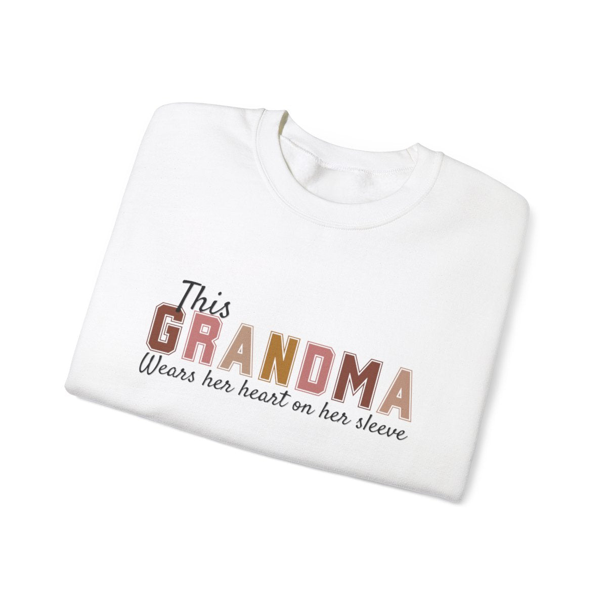 Heart on Sleeve |  GrandMa Sweat Shirt