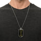 To My Son from Mom | Dog Tag Necklace