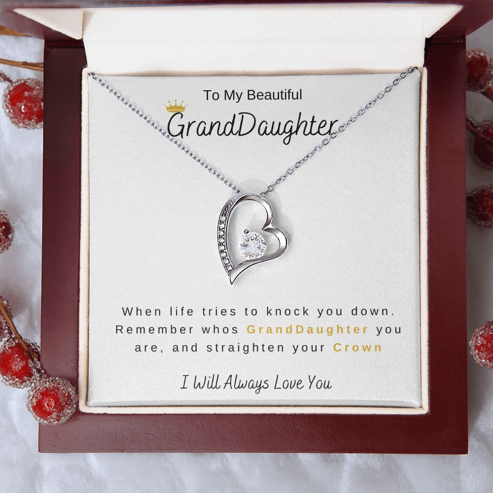 To My GrandDaughter | Forever Love Necklace