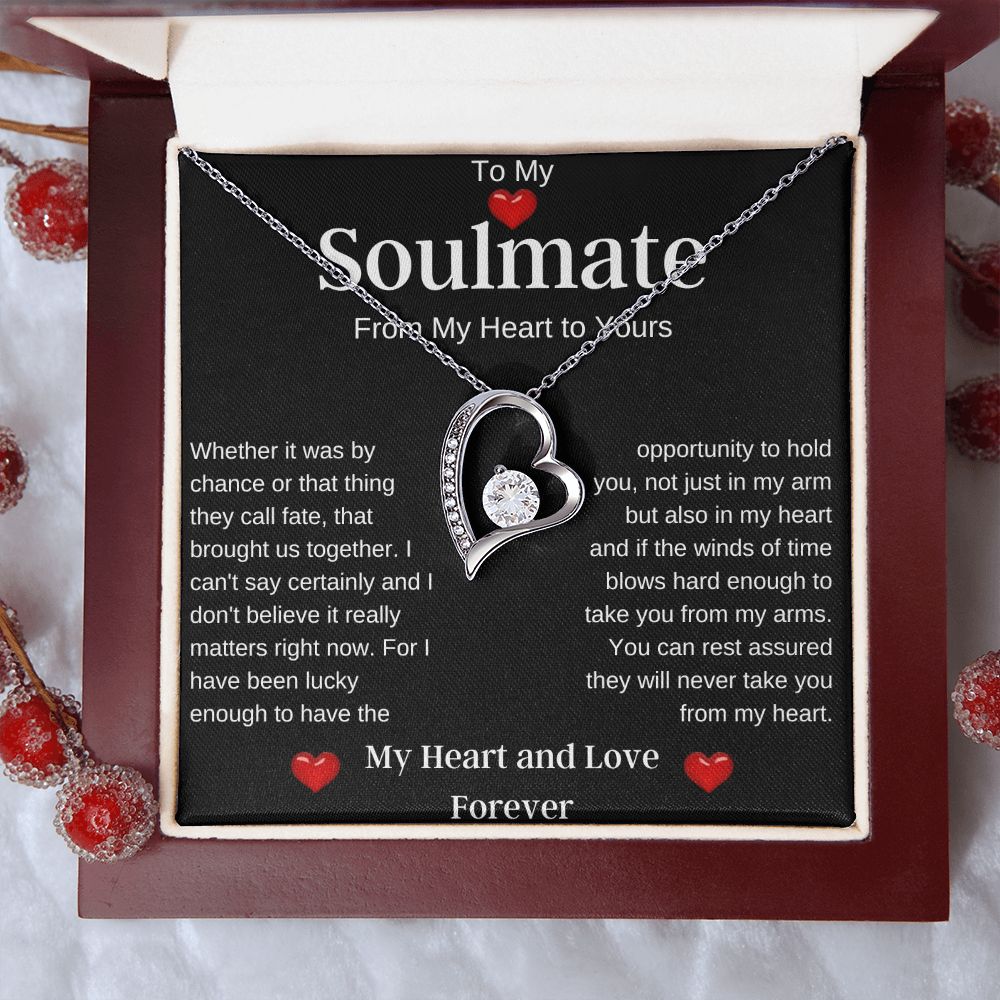 To My Soulmate | Forever Love Necklace