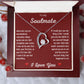 To My Soulmate | Forever Love Necklace