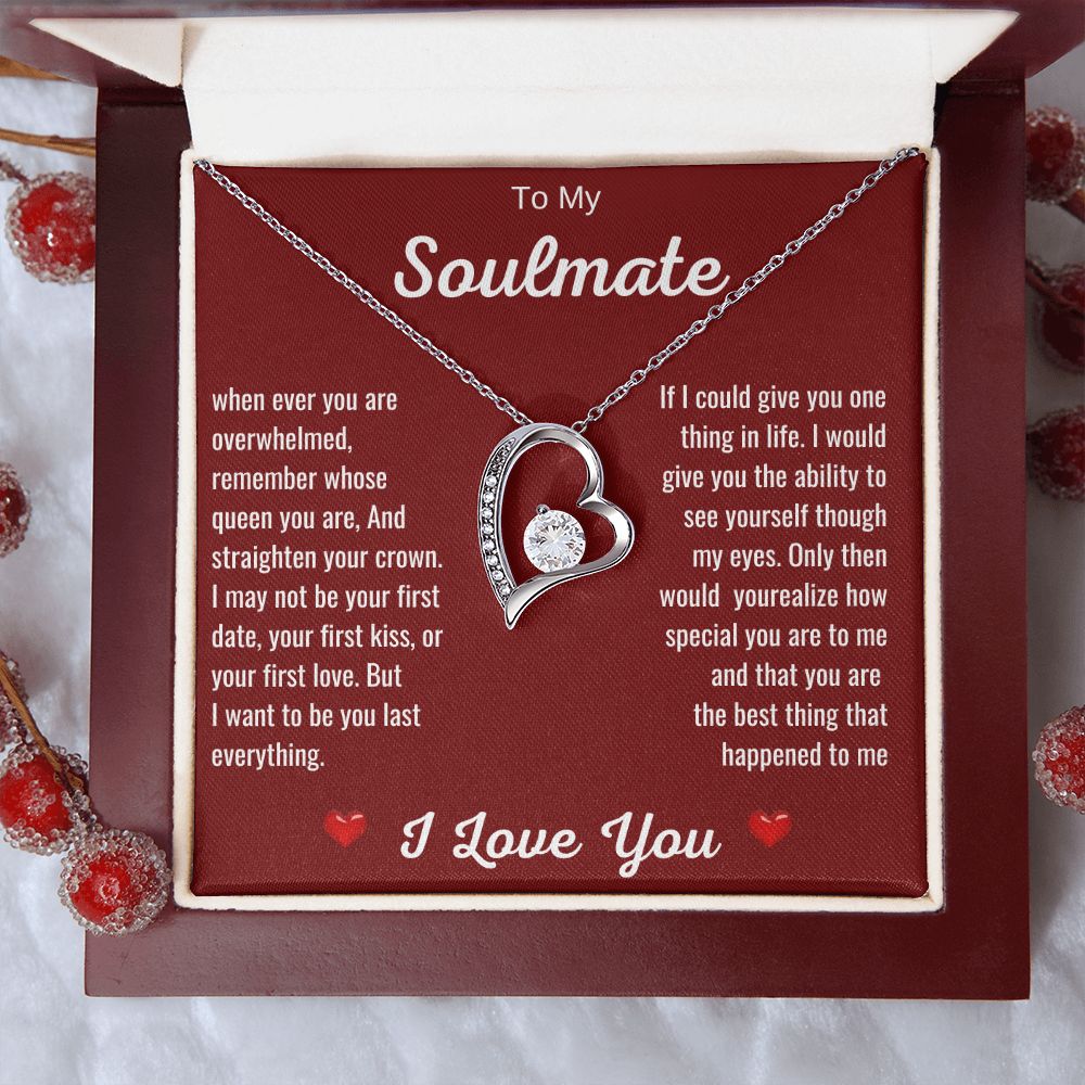 To My Soulmate | Forever Love Necklace