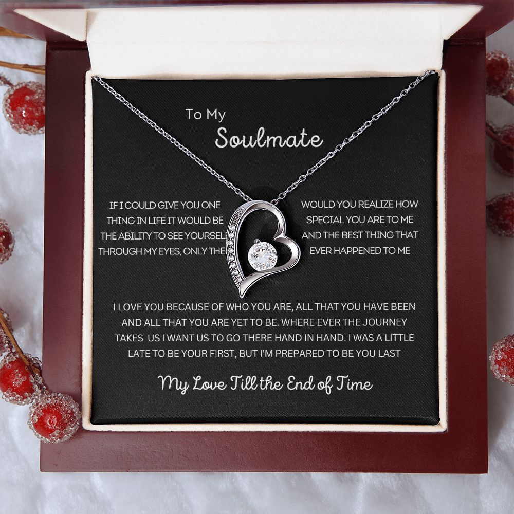 To My Soulmate | Forever Love Necklace