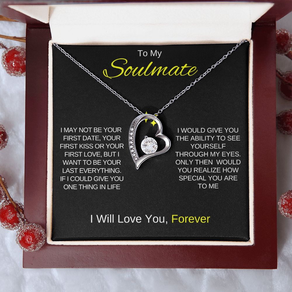 To My Soulmate | Forever Love Necklace