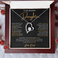 To My Daughter | Forever Love Necklace