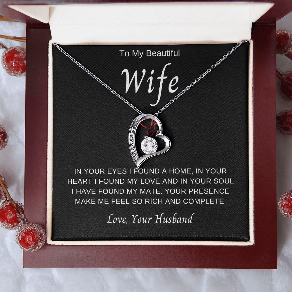 To My Wife | Forever Love Necklace
