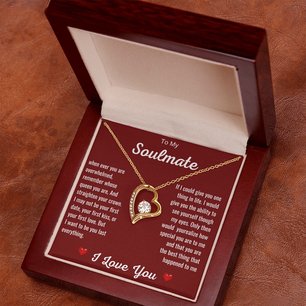 To My Soulmate | Forever Love Necklace
