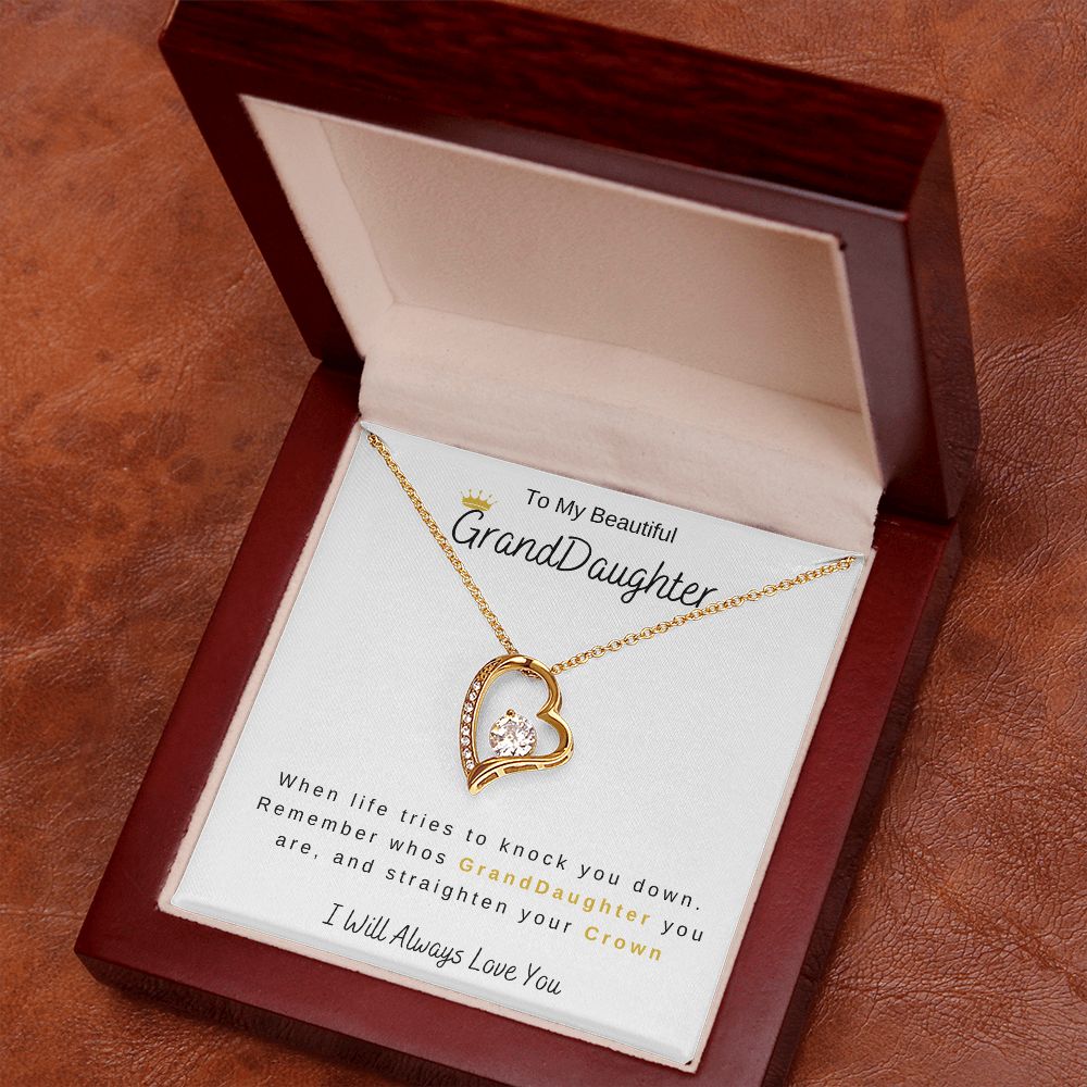 To My GrandDaughter | Forever Love Necklace