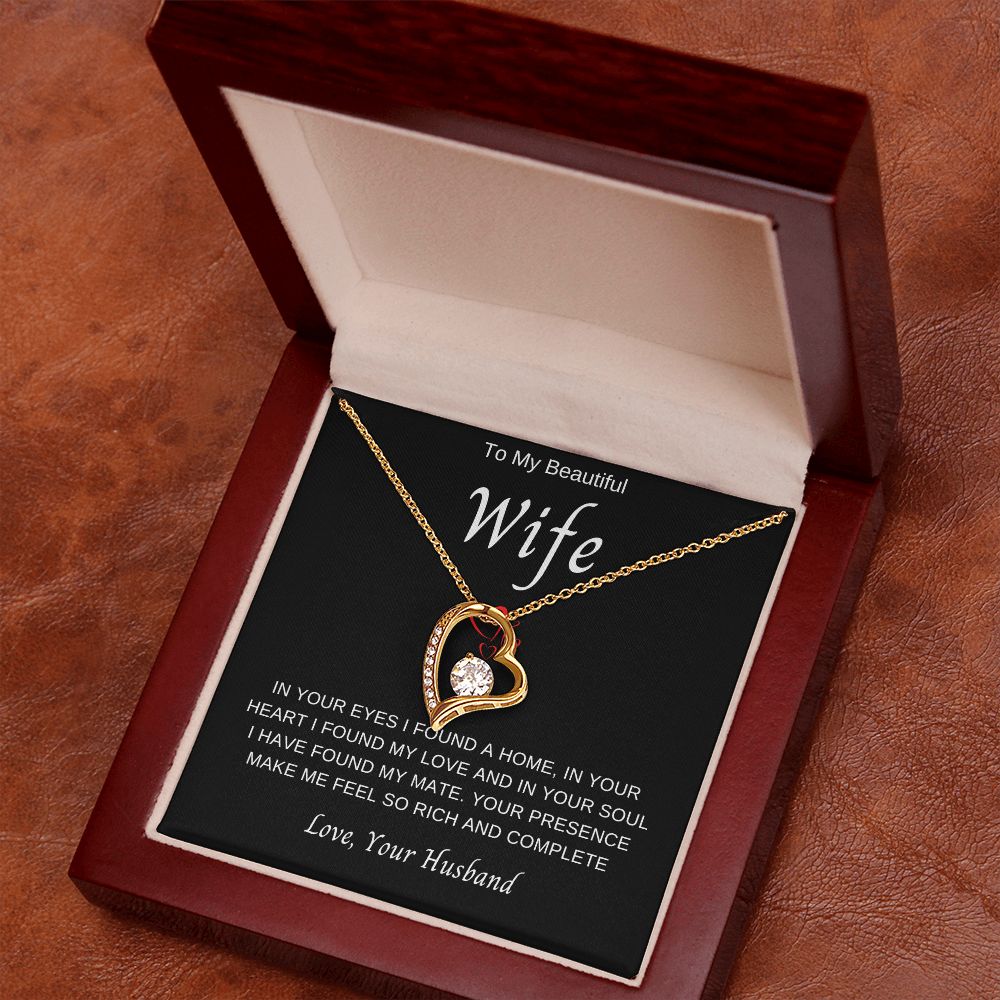 To My Wife | Forever Love Necklace