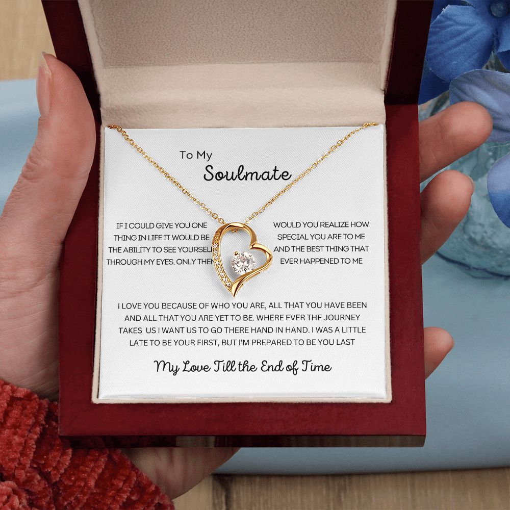 To My Soulmate | Forever Love Necklace