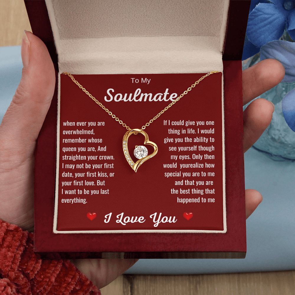 To My Soulmate | Forever Love Necklace