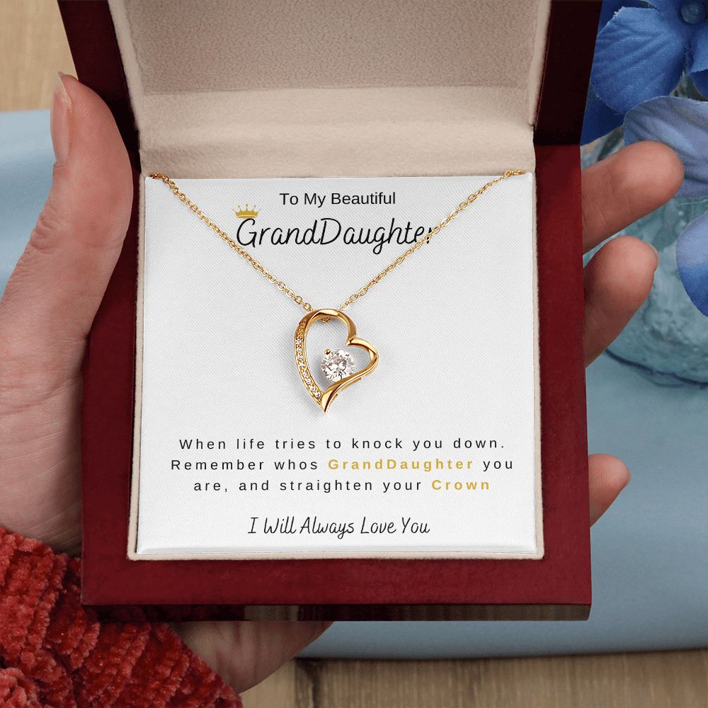 To My GrandDaughter | Forever Love Necklace