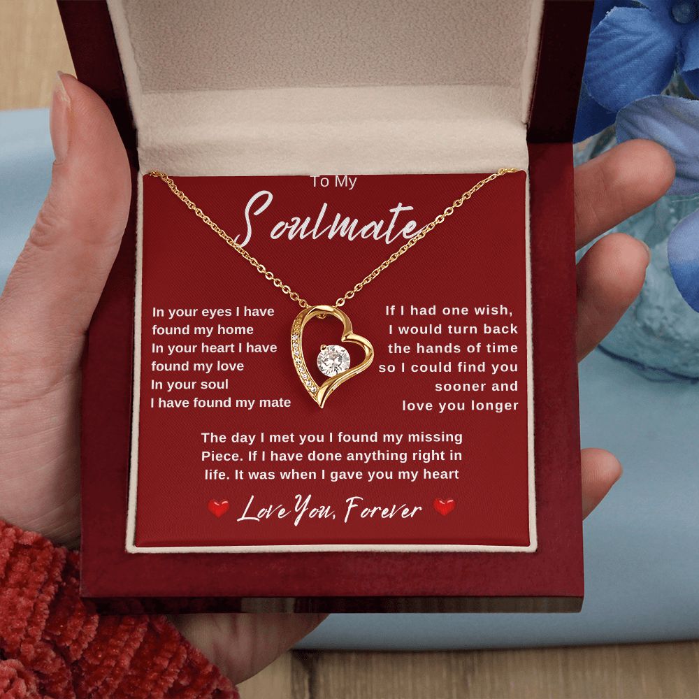 To My Soulmate | Forever Love Necklace