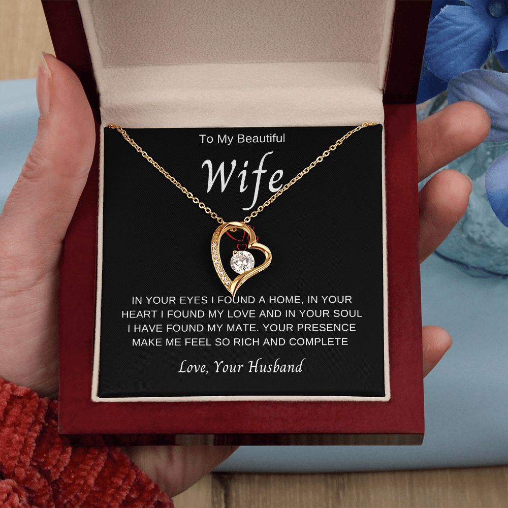 To My Wife | Forever Love Necklace