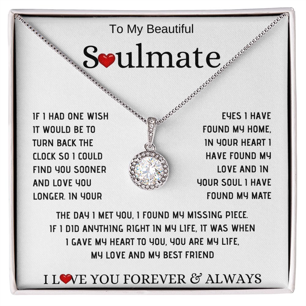 To My Soulmate | Eternal Hope Necklace
