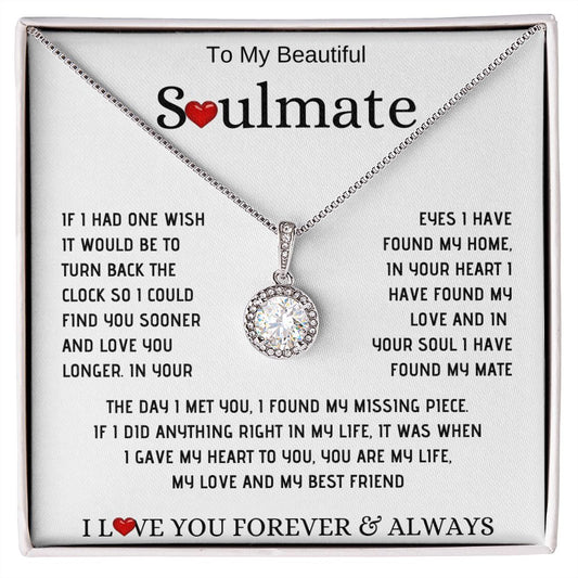 To My Soulmate | Eternal Hope Necklace