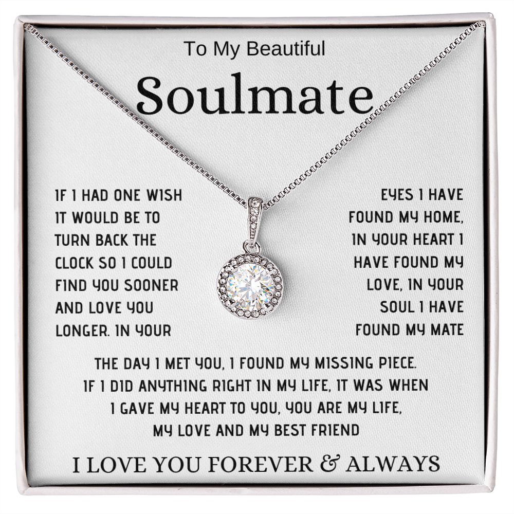To My Soulmate | Eternal Hope Necklace