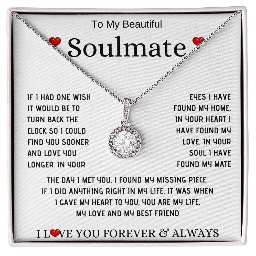 To My Soulmate | Eternal Hope Necklace