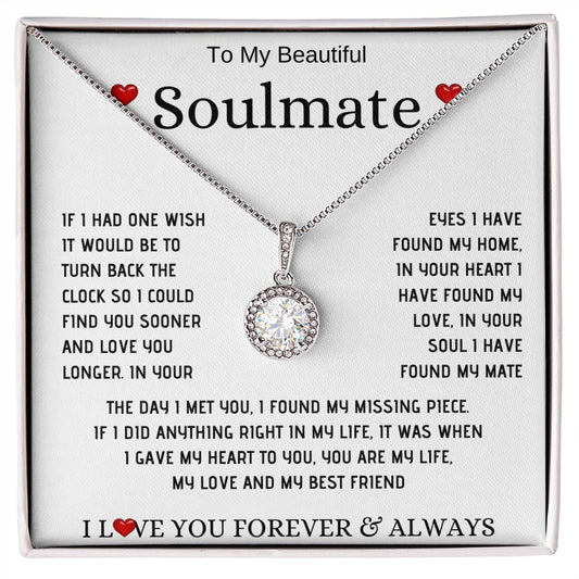 To My Soulmate | Eternal Hope Necklace