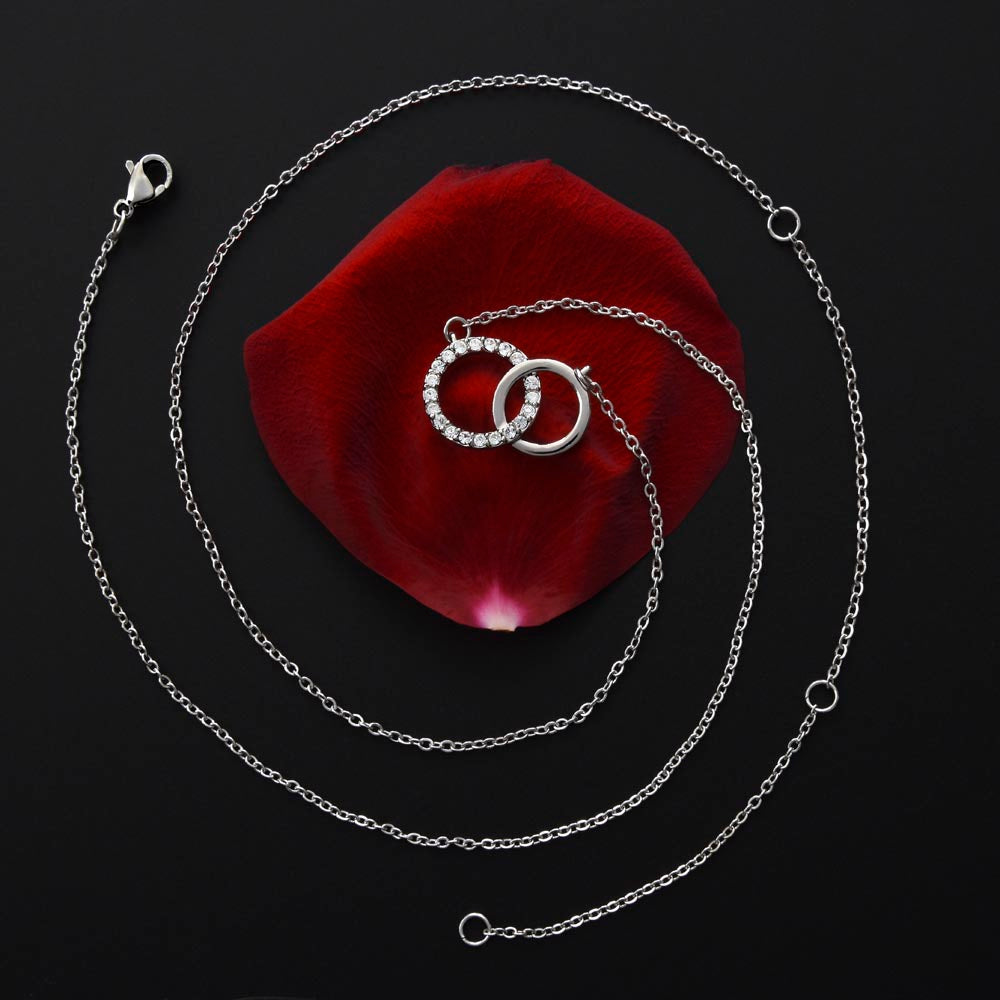 To My Beautiful Daughter | Perfect Pair Necklace